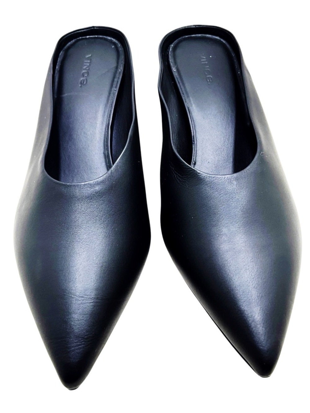 🆕{Vince} Ralston Leather Pointed Mules